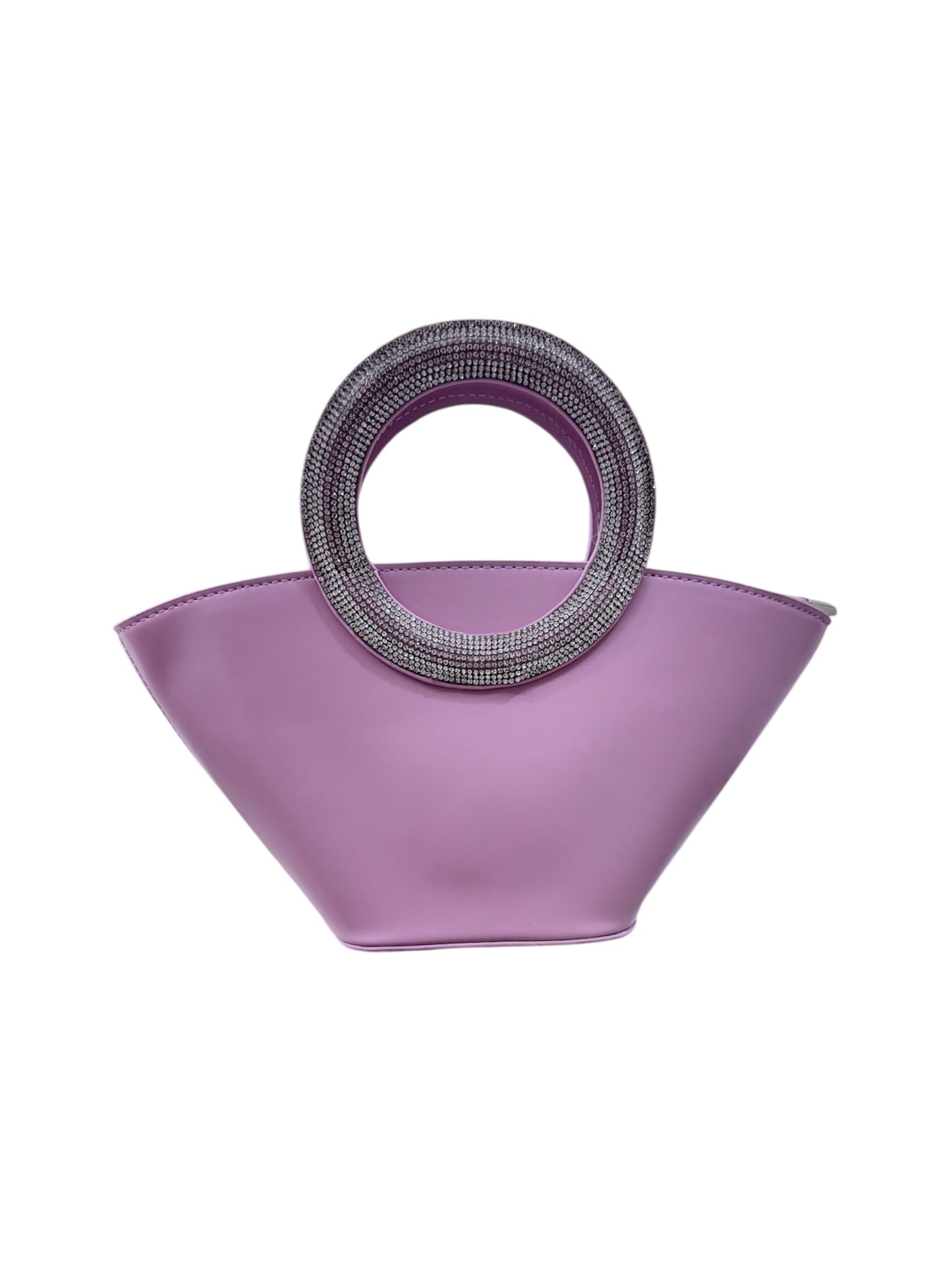 Ring Bag disponibile Verde e Rosa con Strass