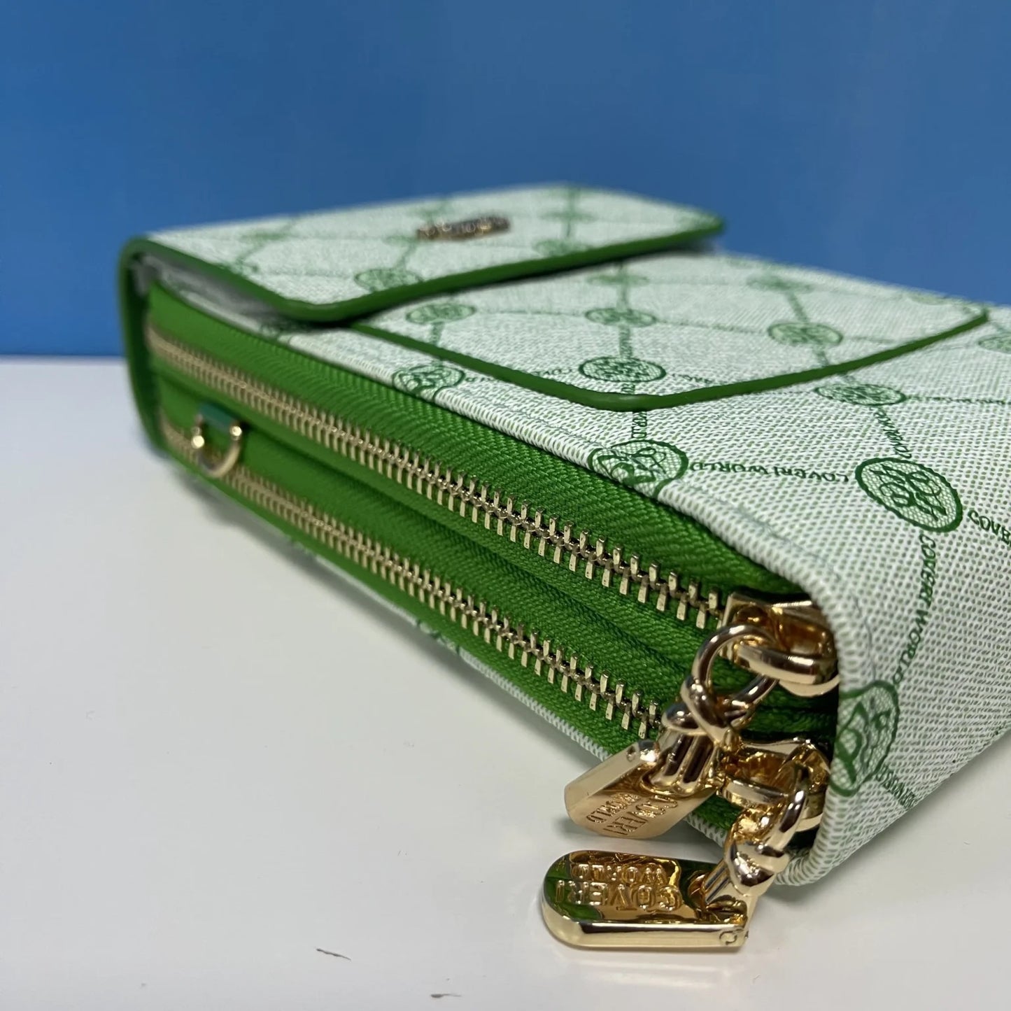 Portafogli e Porta cellulare ENRICO COVERI con tracolla vari colori
