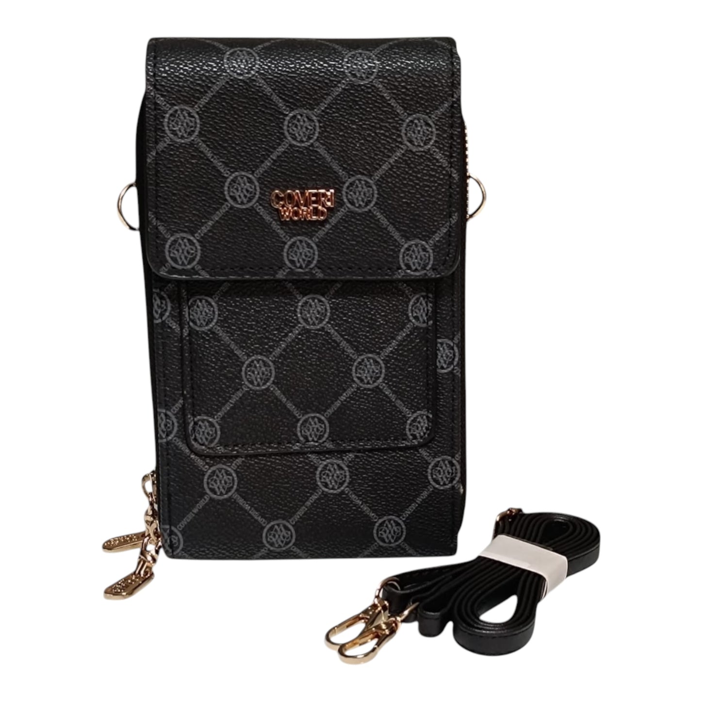 Portafogli e Porta cellulare ENRICO COVERI con tracolla vari colori