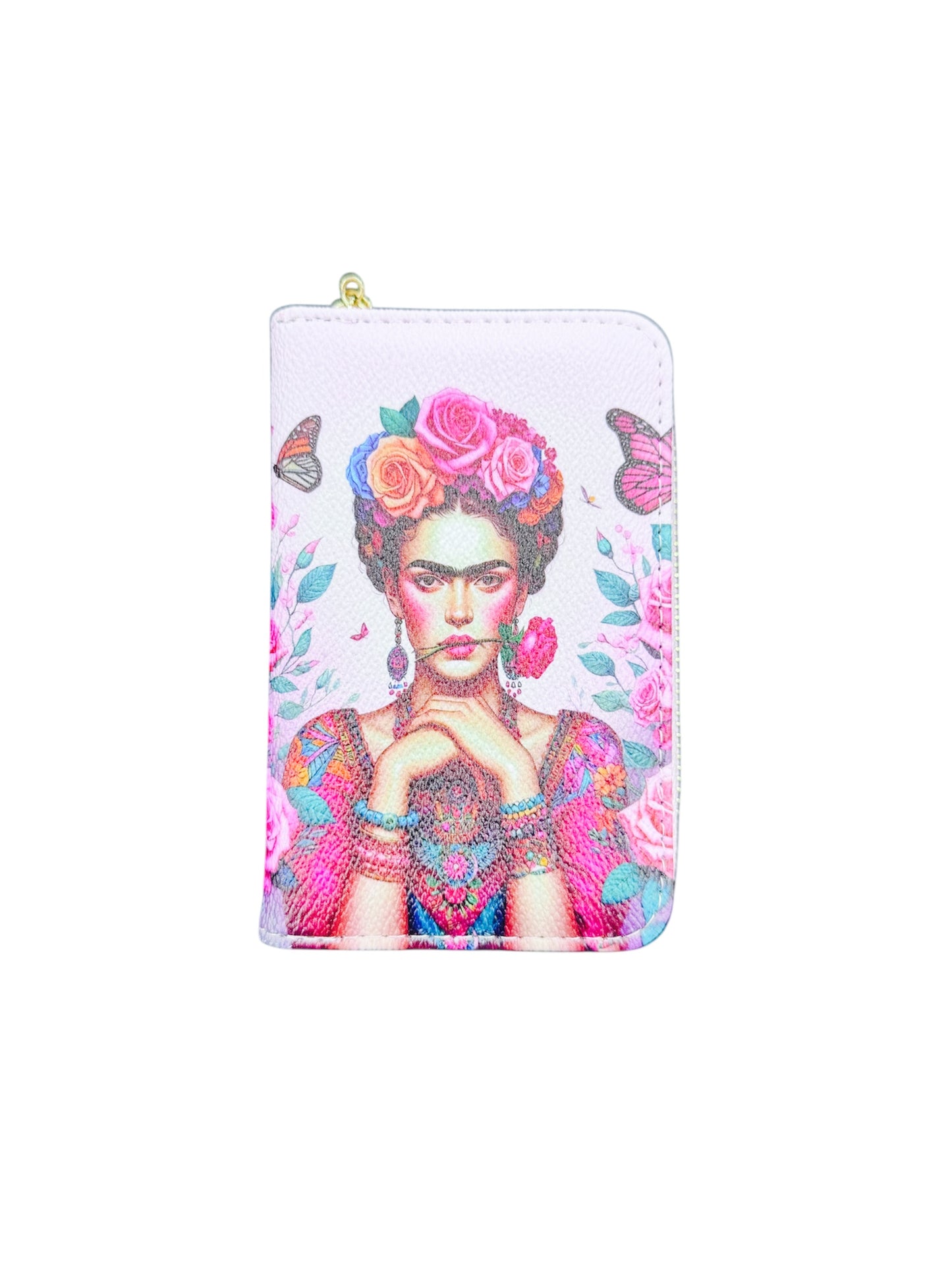 Portafogli Frida Kahlo in ecopelle
