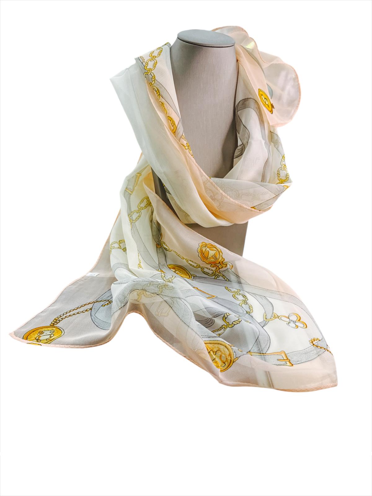 Foulard tema note Musicali o Catene