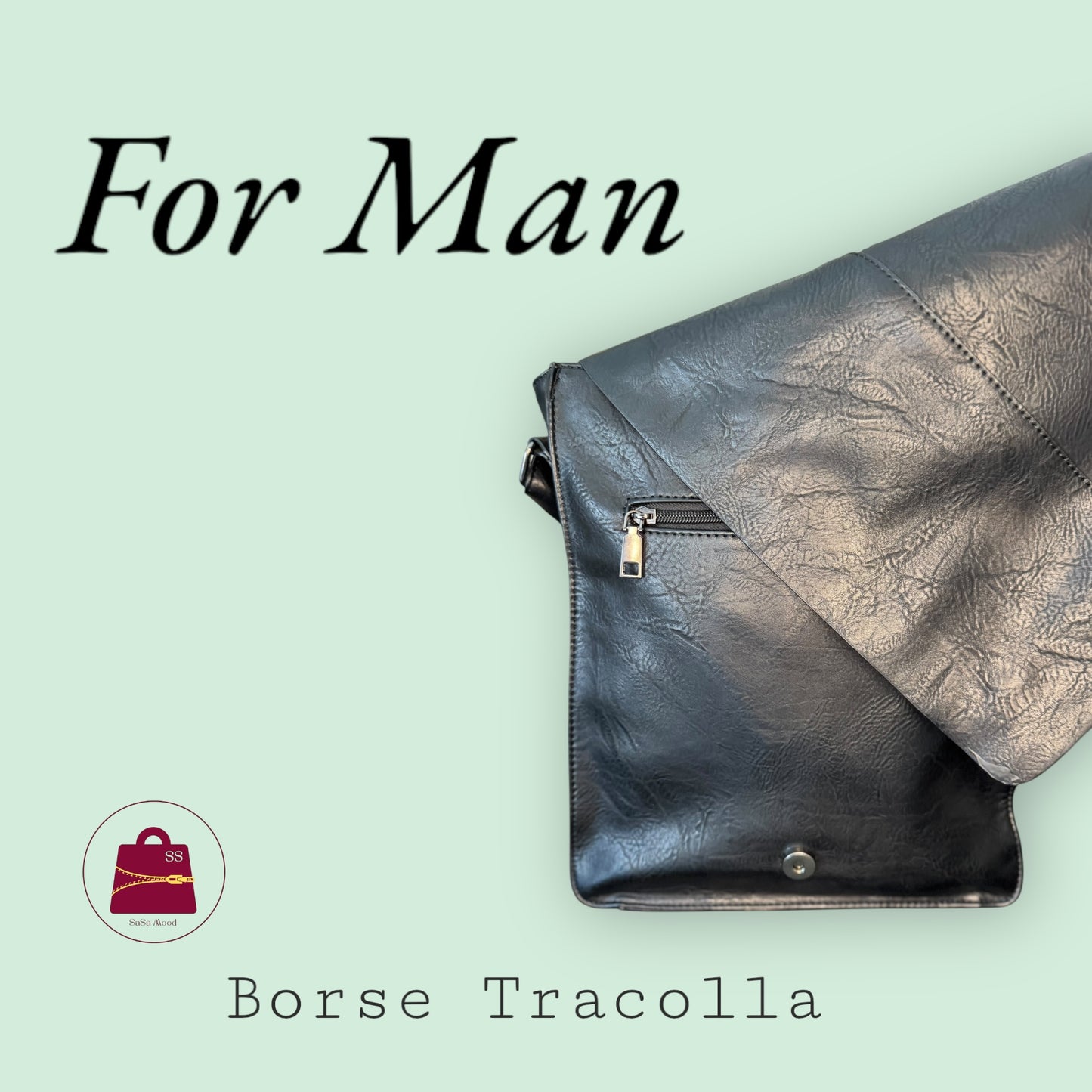 Borsa tracolla uomo elegante