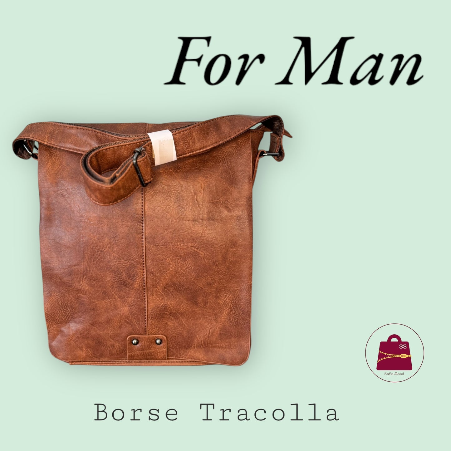 Borsa tracolla uomo elegante