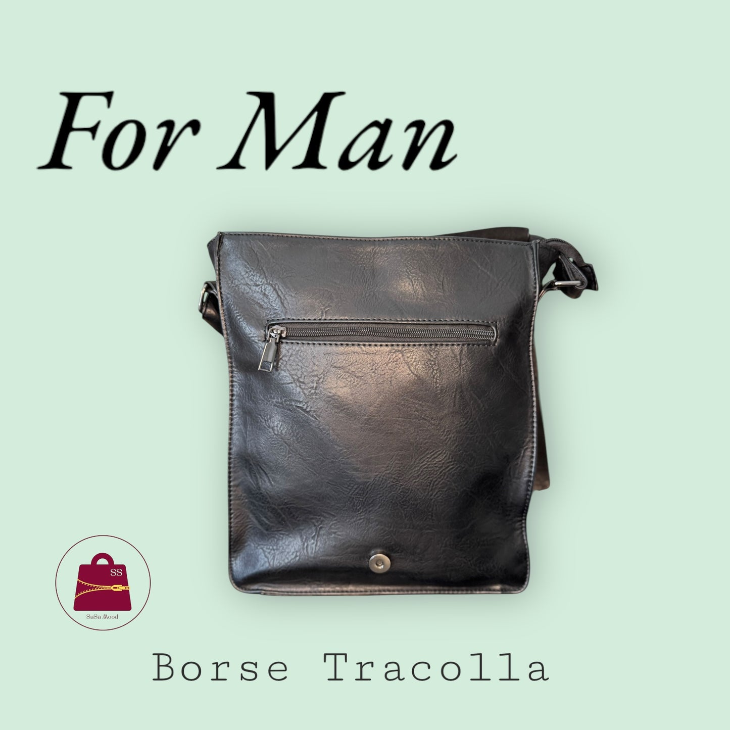 Borsa tracolla uomo elegante