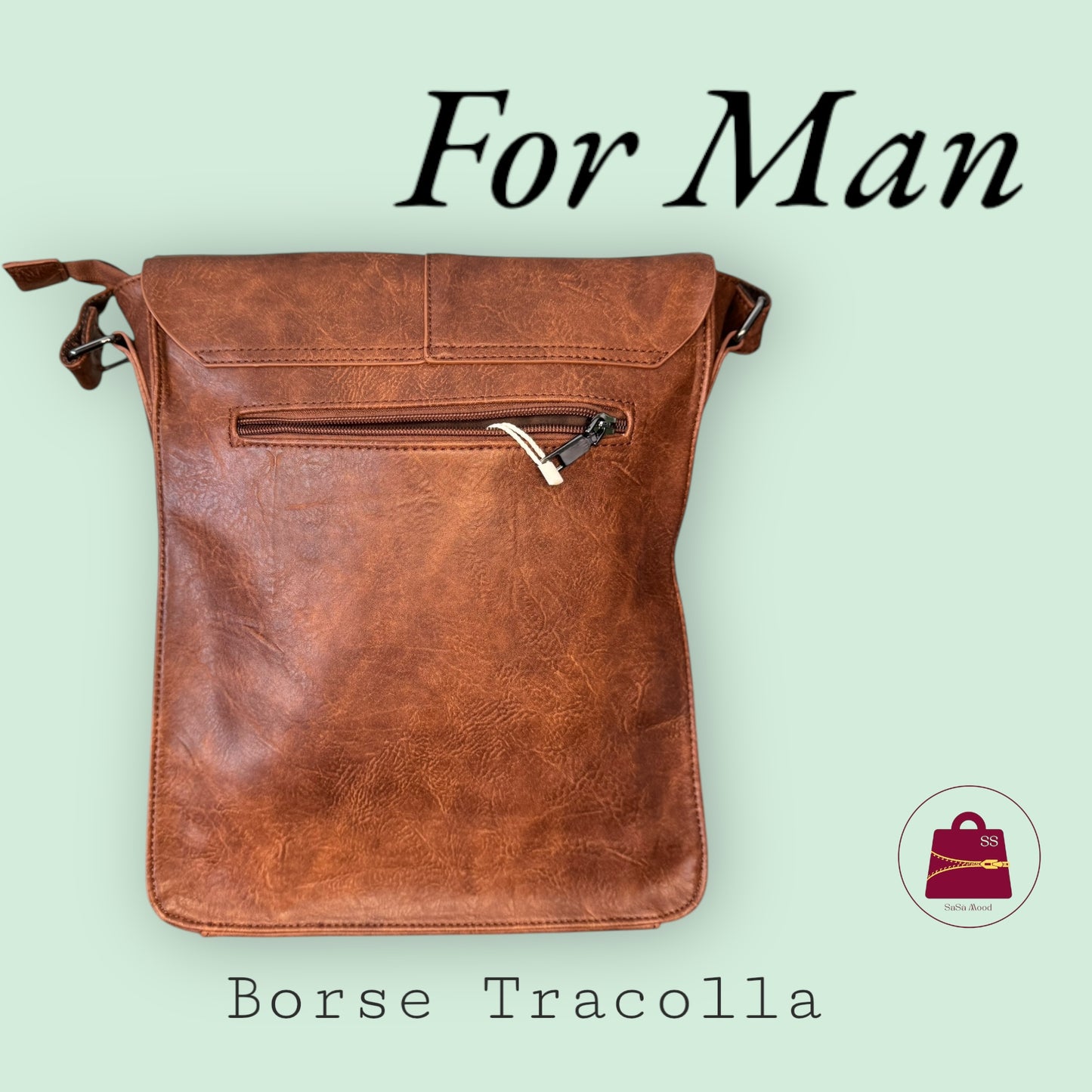 Borsa tracolla uomo elegante