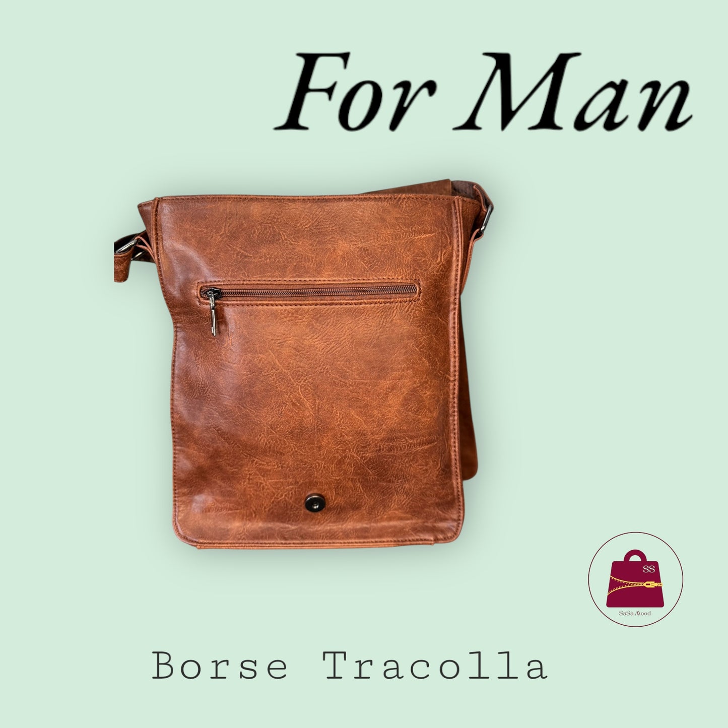 Borsa tracolla uomo elegante