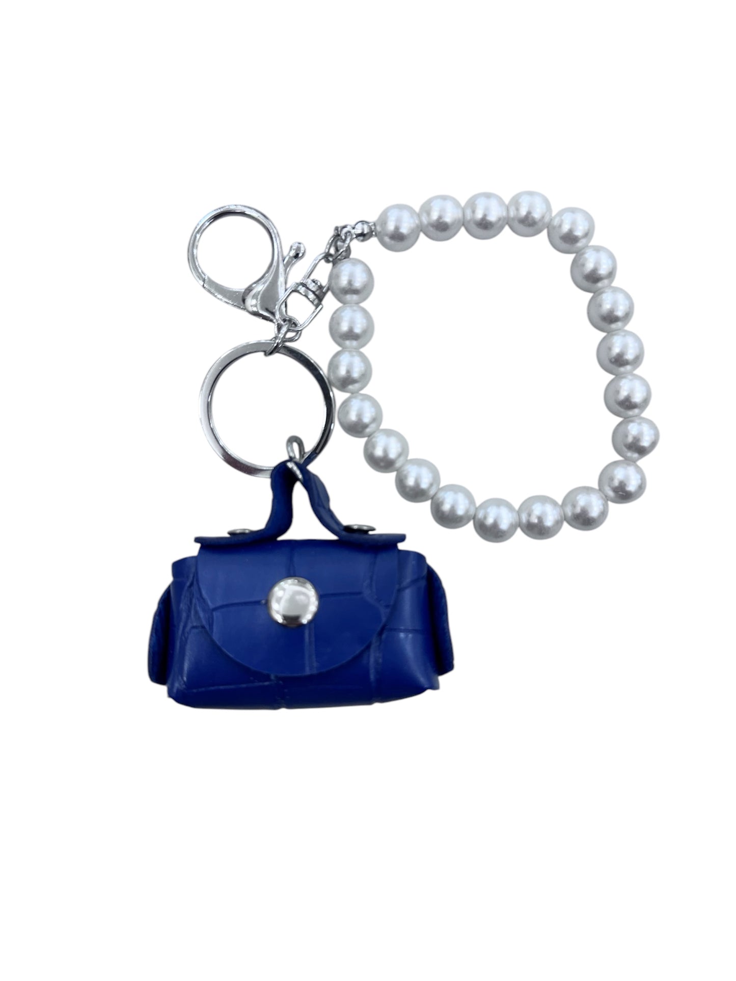 Portachiavi con Perle e Borsetta